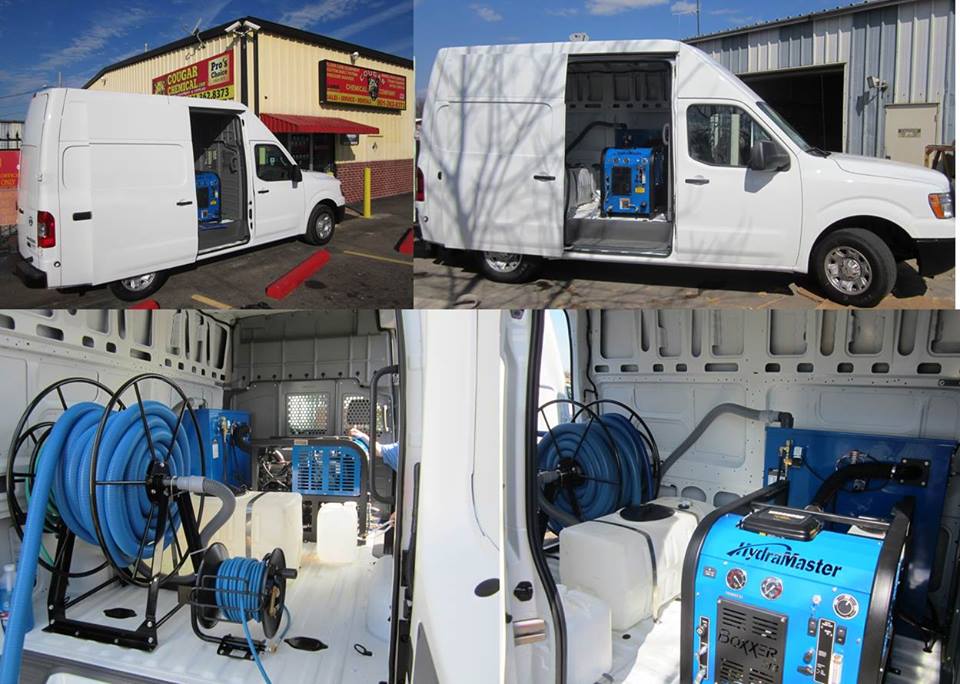 A fantastic new install of a HydraMaster Boxxer 318 truckmount in a